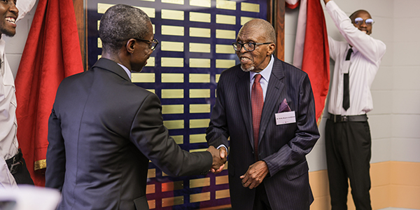 Dr Solomon Lefakane has become the first Wits alumnus to be inducted into the Engineering Wall of Fame